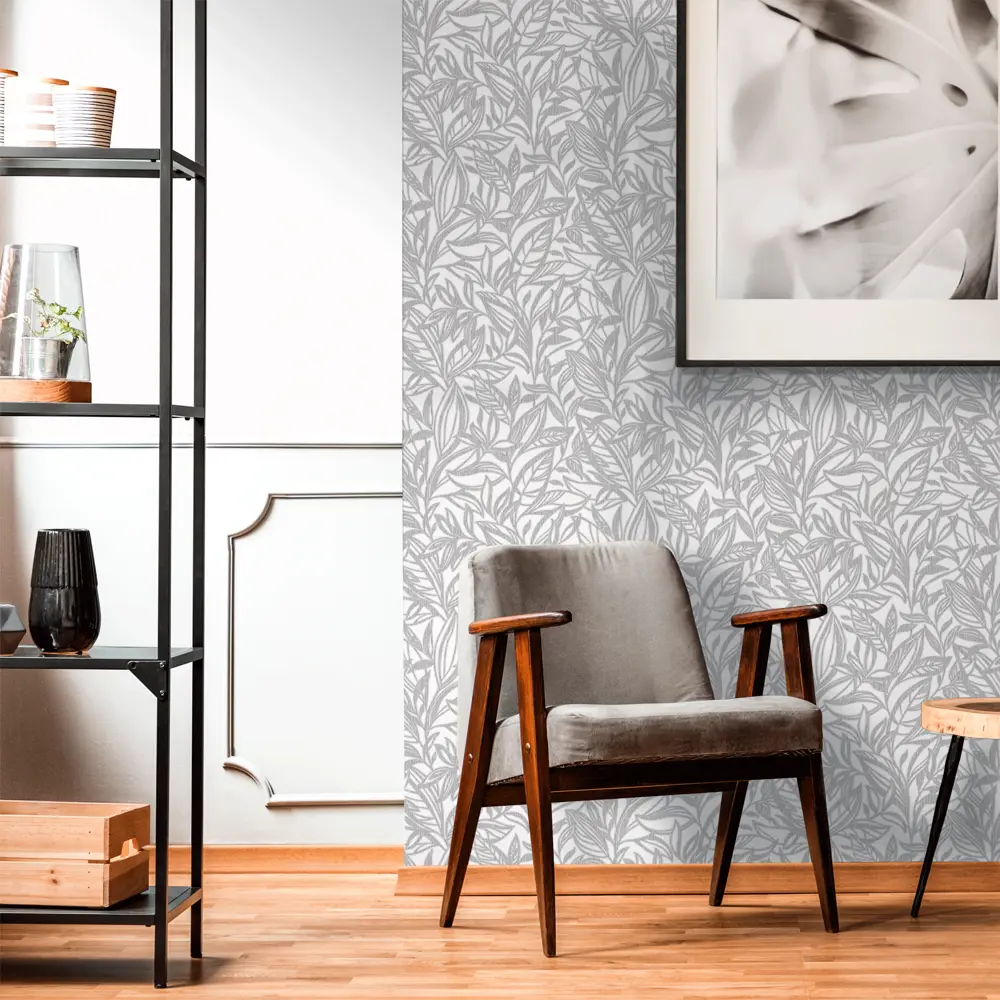 Обои флизелиновые Erismann Light 3 серые 1.06 м 60073-02 Light3 STLM-2182861 - Вид №3