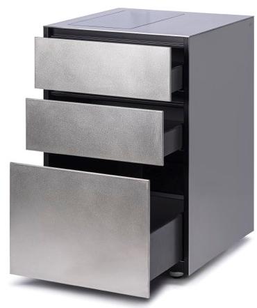 JOKODOMUS Отдельностоящий кухонный модуль из нержавеющей стали с ящиками для варочной панели Ono sun-id-1384649 - Вид №1