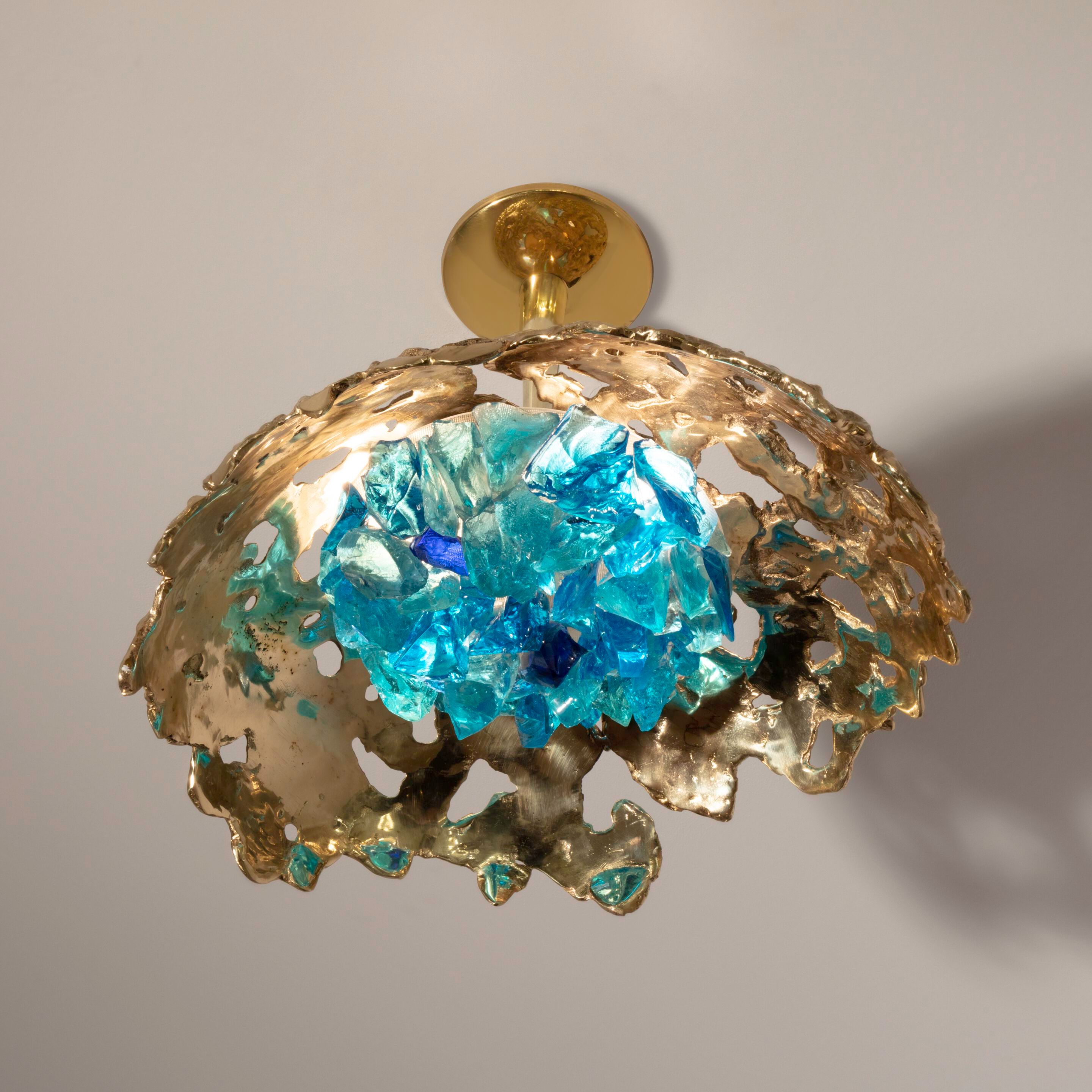 Потолочный светильник из латуни и стекла GASPARE ASARO Etna ARCH-00038406 - Вид №3