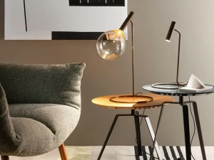 Bonaldo Настольная лампа из боросиликатного стекла Sofì