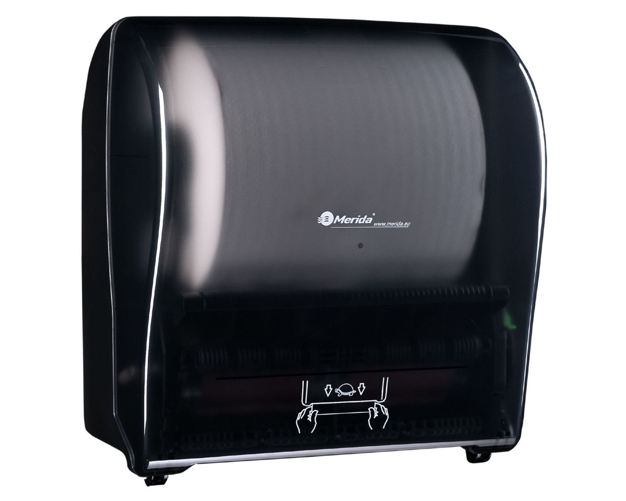 PROMO18 Диспенсер для полотенец SOLID за 100 злотых нетто при покупке 2 коробок полотенец AUTOMATIC RAB301 Merida 