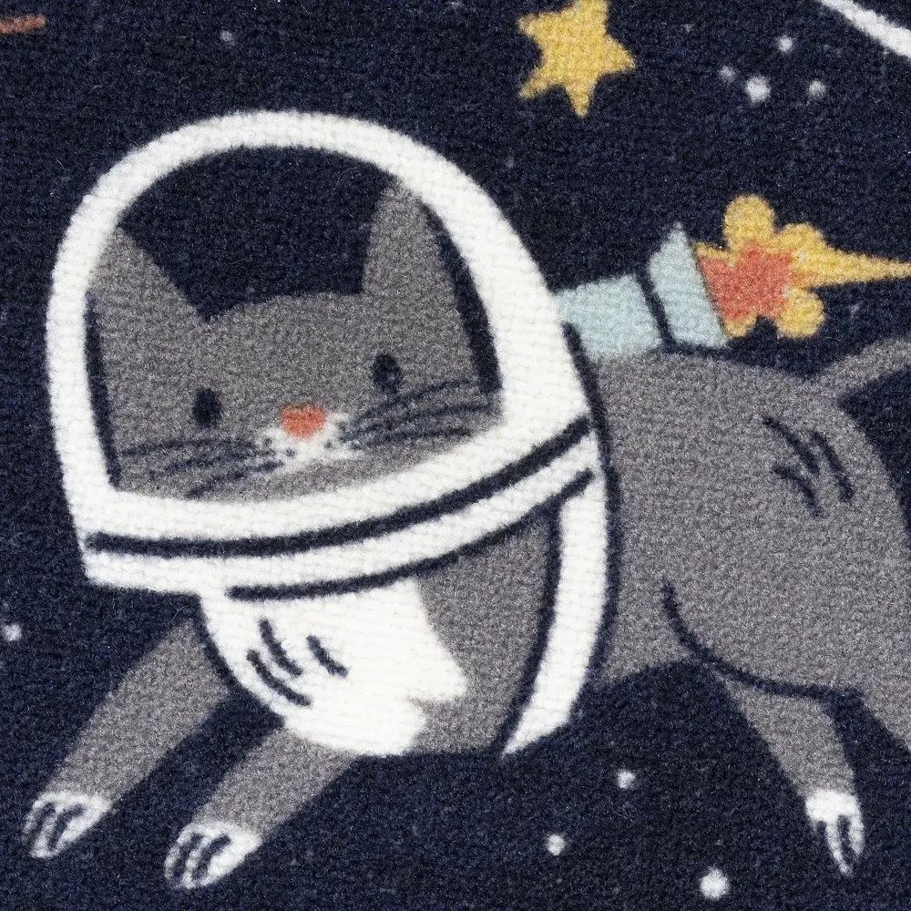 Ковровое покрытие «Space» 214_6700, 4 м, цвет синий РОЯЛТАФТ STLM-2127868 - Вид №1