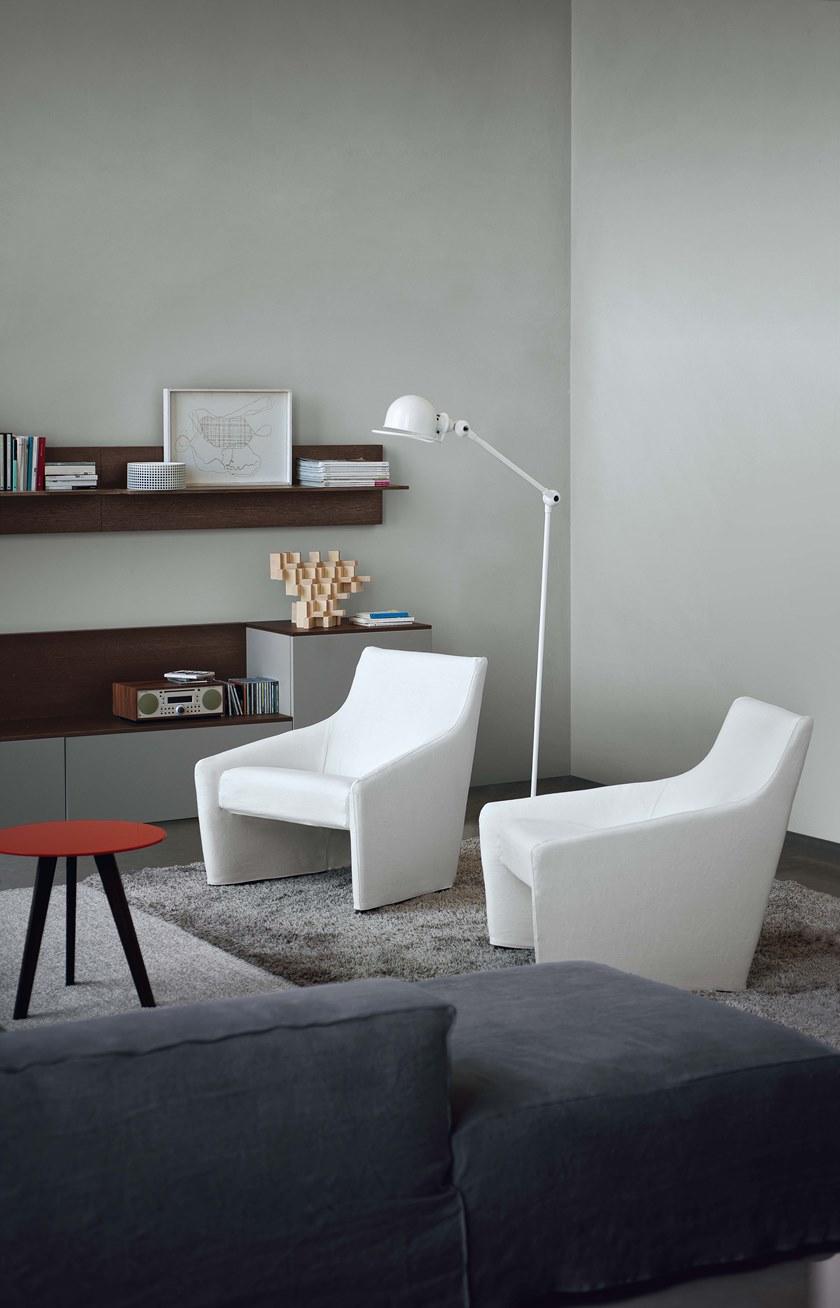 JESSE Мягкое кресло из ткани с высокой спинкой Haiku sun-id-1422420 - Вид №2