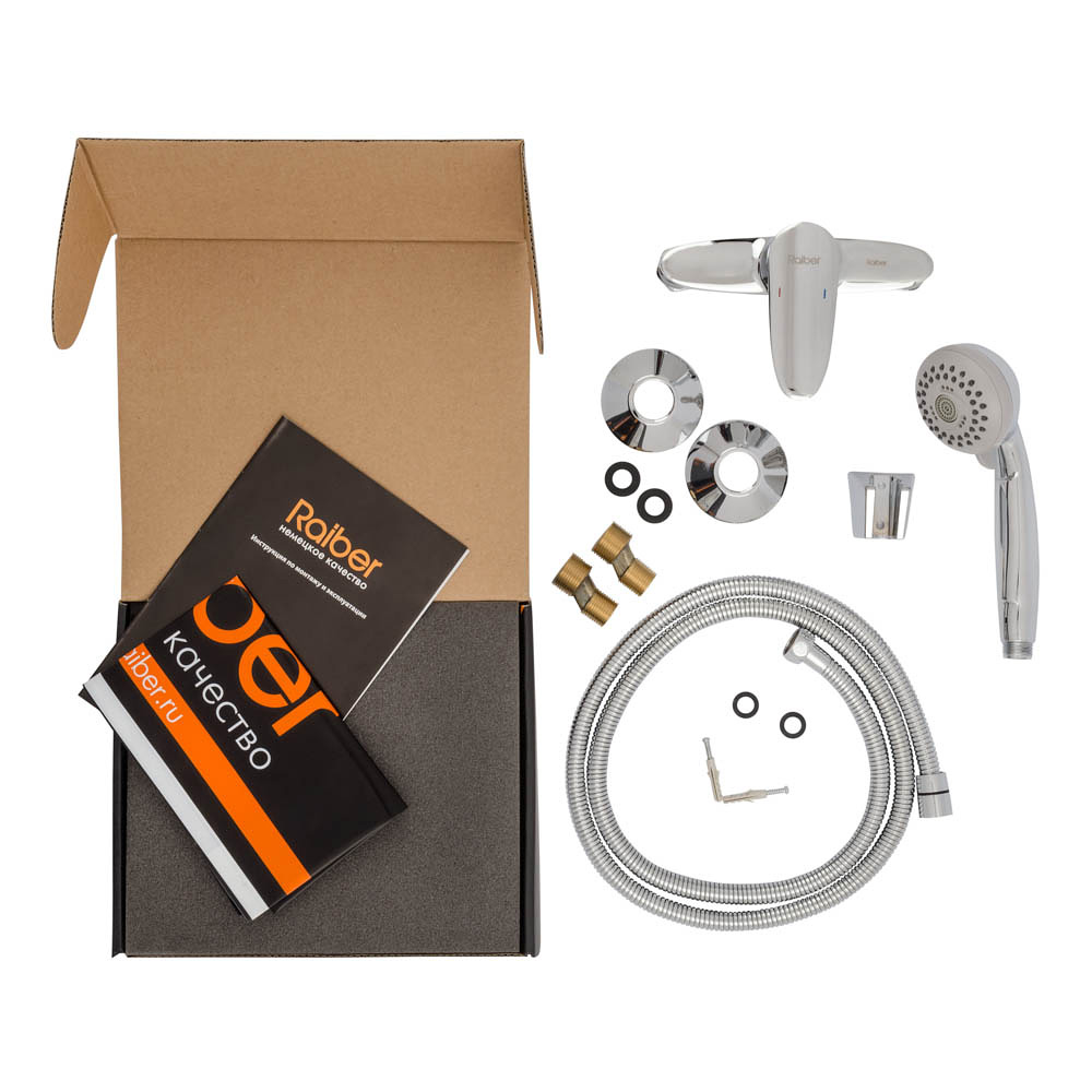 Смеситель для душа Raiber Nova R2501 однорычажный R2501 Santreyd  - Вид №3