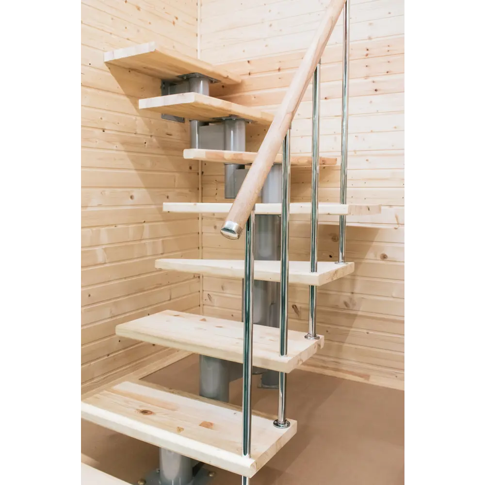 Комплект поворота на 2x45° в три шага Стамет алюминий Santreyd STLM-2172812 - Вид №1