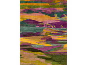 Прямоугольный шерстяной ковер