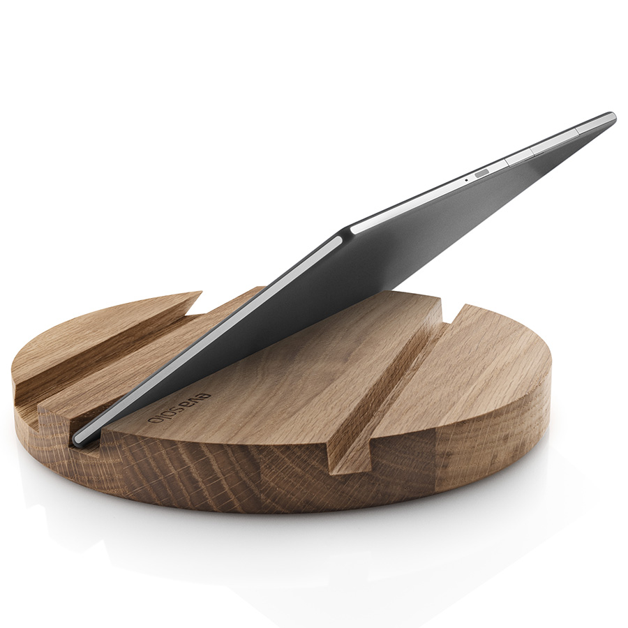 520415 Подставка для посуды-планшета smartmat, D18 см, дуб Eva Solo  - Вид №2