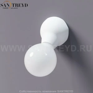 Agape 125 C Керамический светильник белый матовый ALAM0125CPZB