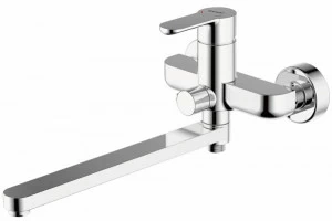 Смеситель для ванны излив 300 мм БЕЗ аксессуаров STREAM F63783C-L bravat