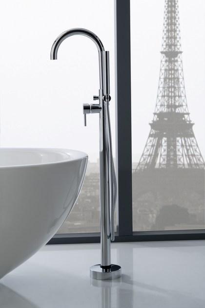 GRAFF Смеситель для ванны напольный с ручным душем Immersion sun-id-1387069 - Вид №1