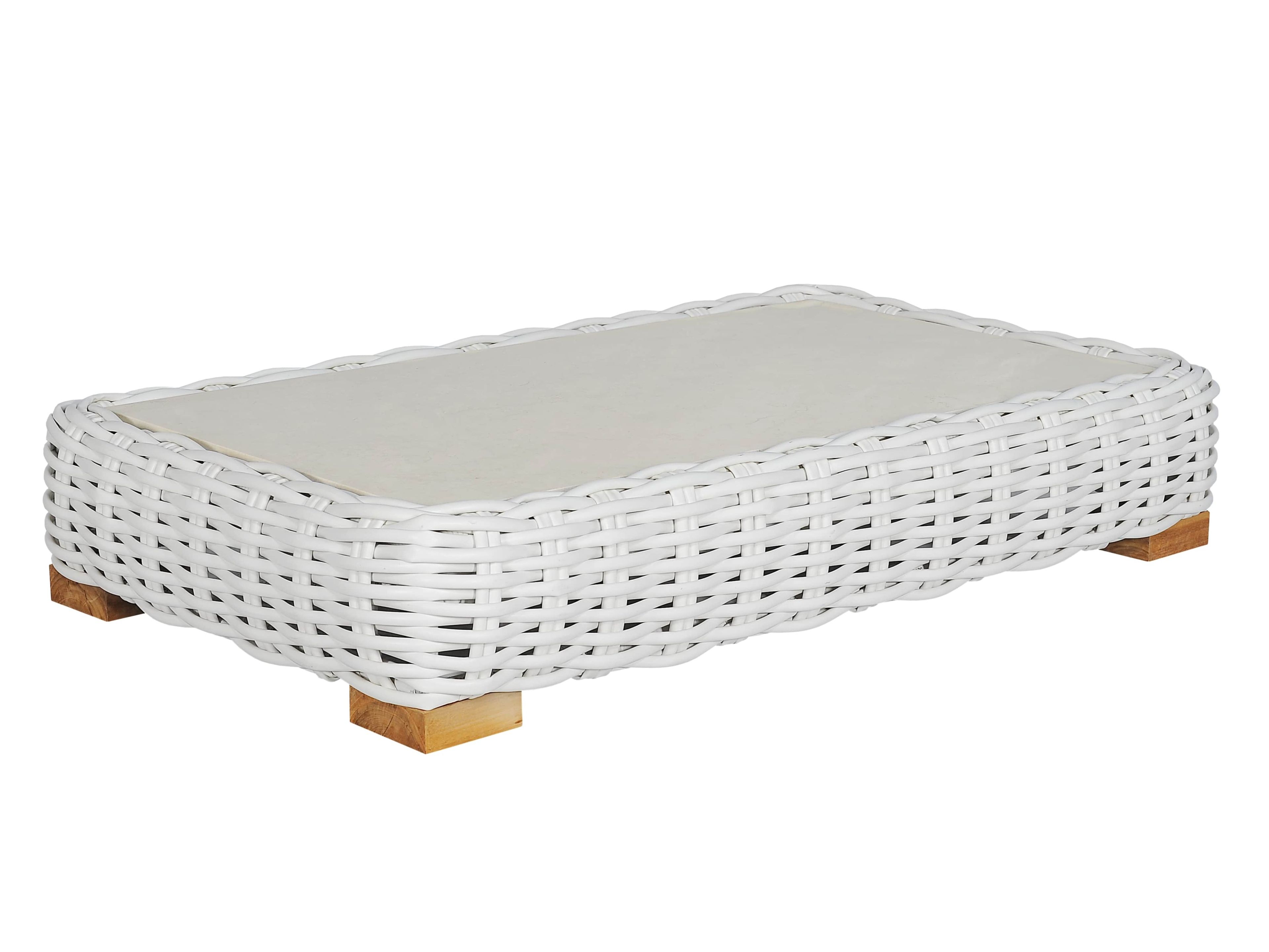 Мраморный прямоугольный низкий садовый столик cbdesign Bubble ARCH-00093308