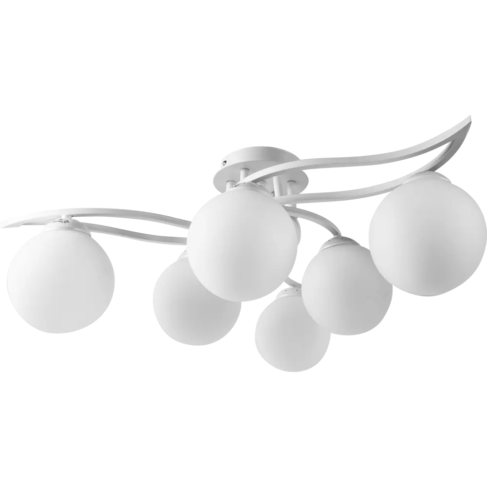 Люстра «Malinda» E27х6X60 Вт, цвет белая патина Toplight STLM-2098287