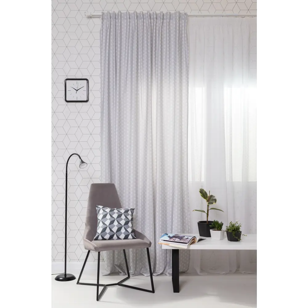 Тюль на ленте «Власта» 290х280 см цвет белый 18690492 STLM-2006692 INSPIRE  - Вид №8