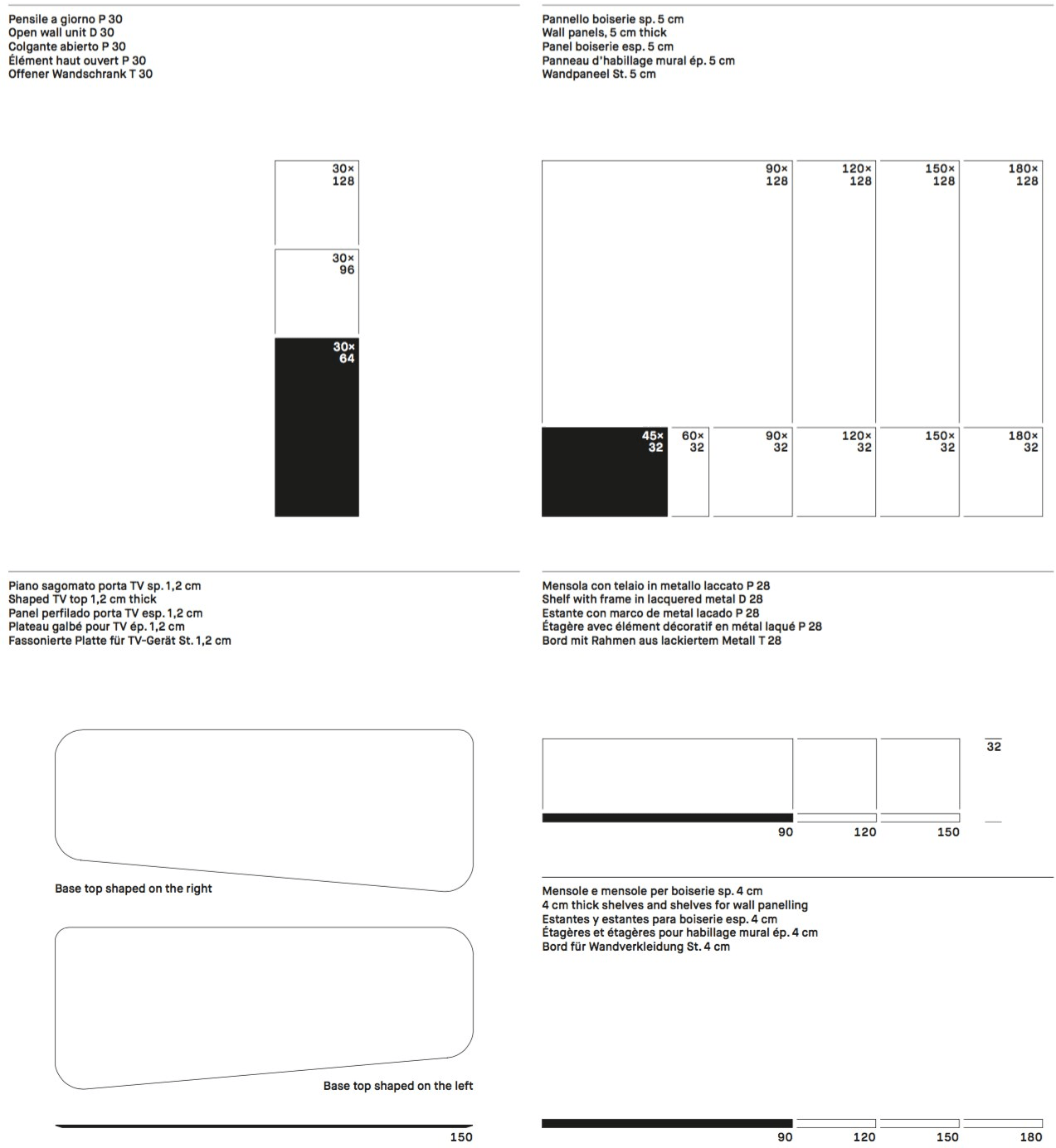 ZANETTE Настенная модульная лакированная стенка для хранения вещей Day moove sun-id-1430768 - Вид №10