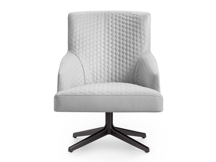 Кожаное вращающееся кресло с подлокотниками i 4 Mariani Мур ARCH-00070230 - Вид №1