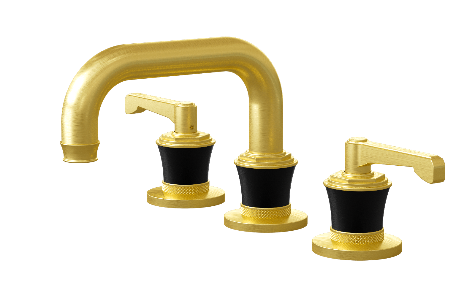 E-11610-R3MBK-LM60B-BB Смеситель для умывальника на 3 отвертия GRAFF Vignola