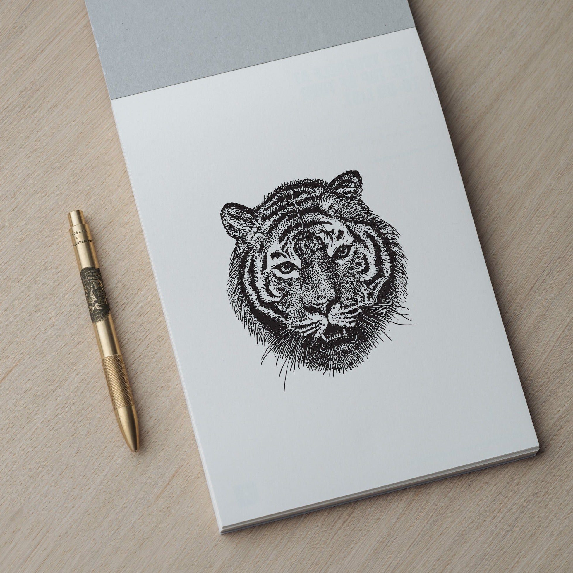 W207BRA-75AM X 5AM Иллюстрация — механический карандаш — латунь — 0,7 мм Wingback  - Вид №1