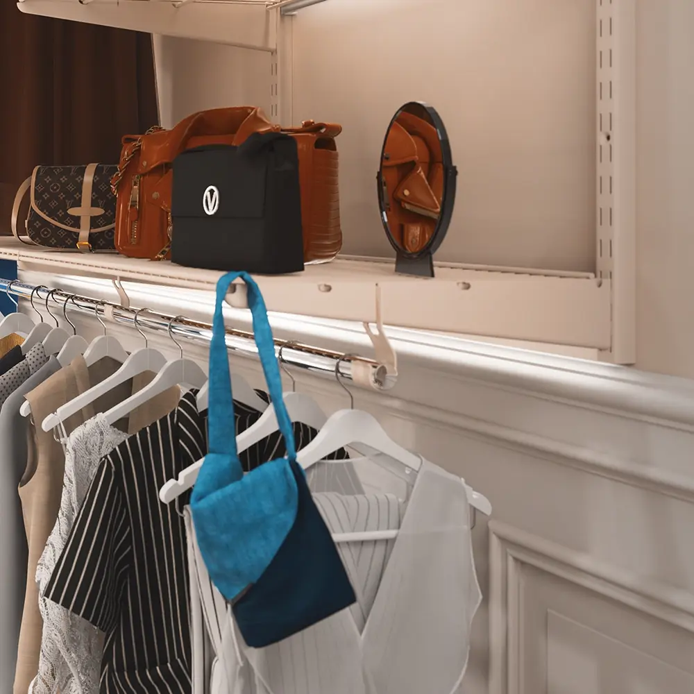 LARVIJ Держатель для карниза бежевый - надежная фиксация штанги 84804216 STLM-0055439 - Вид №1