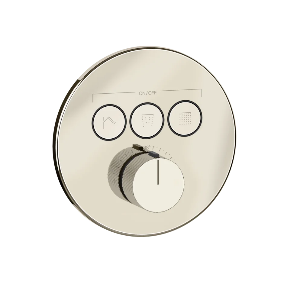 Смеситель для душа 38716 720 Gessi Hi-fi НИКЕЛЬ PVD 38716720