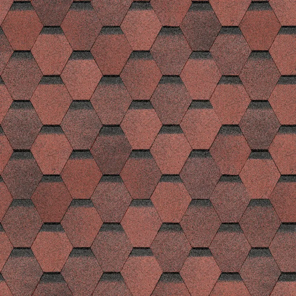 89350918 Гибкая черепица Docke Rustic красный 3 м² STLM-1016896