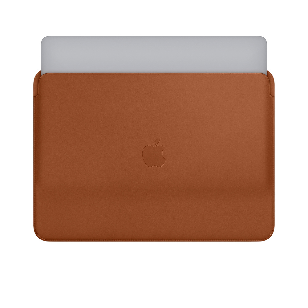 MRQM2ZM/A Leather sleeve for 13-inch macbook pro – saddle brown Apple Santreyd  - Вид №4