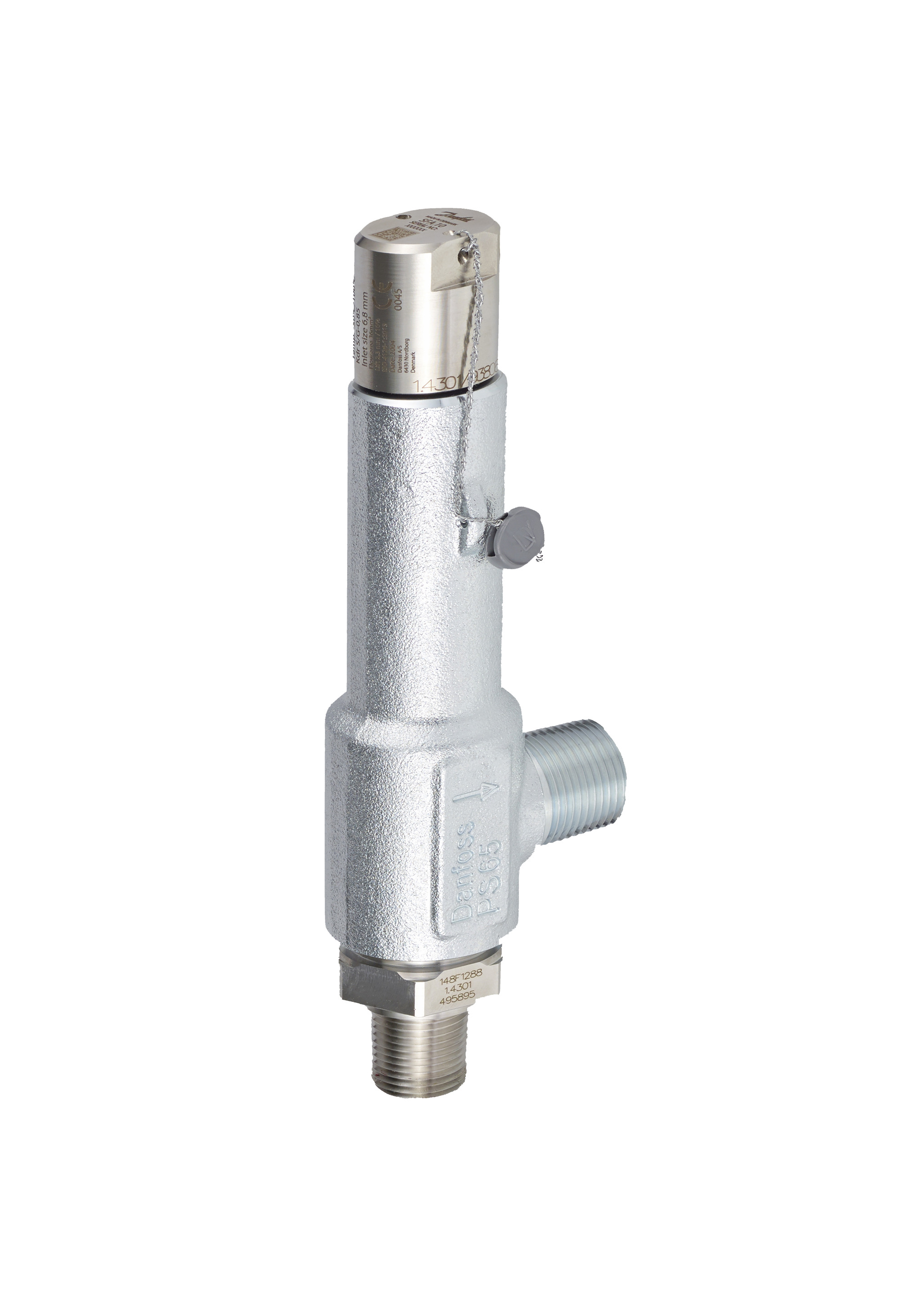 Danfoss SFA 10 — предохранительные клапаны, зависящие от противодавления с уставкой открытия 10-65 бар SFA 10 T 220 Клапан предохранительный 148F4220  - Вид №12