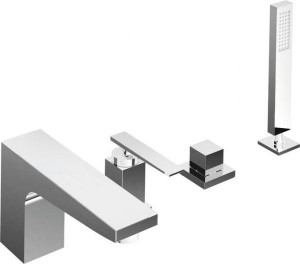 19007-010 Mariner Kepler, комплект на борт ванны на 4 отверстия, цвет хром