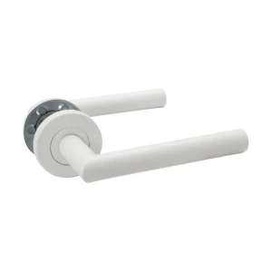 Дверная ручка на розетке Edson EDS-15-R0 без запирания цвет белый