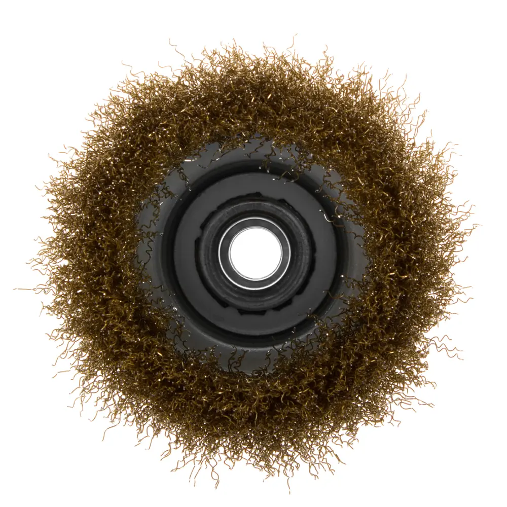 Чашечная щетка Dexter для УШМ 100 мм - эффективная очистка металла и дерева 17410225 STLM-0008105 - Вид №1