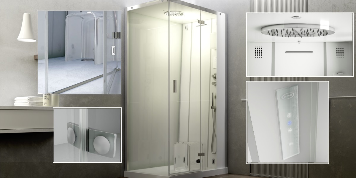 Паровая кабина Cloud 120 Dream 9448-301A Sx Jacuzzi 9448301ASX - Вид №1