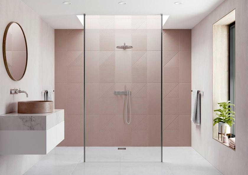 Flair Showers Душевая кабина со стеклянной панелью и стабилизатором поперечной устойчивости Ayo Ayo10mw90c - Вид №2