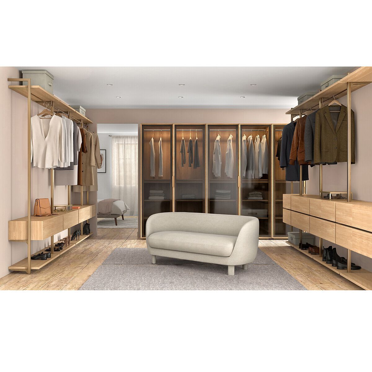 Полка для шкафов из шпона AMPM Johanez ARCH-00109858 - Вид №17