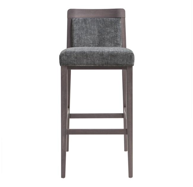 Palma Высокий табурет из бука со спинкой Opera 49ei.i6 - Вид №2