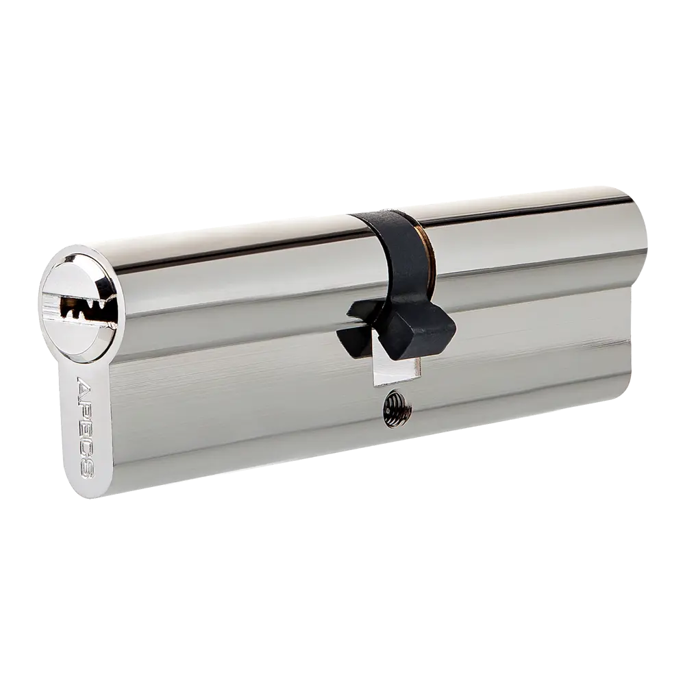 Цилиндр Apecs SM-100(45/55)-NI, 45х55 мм, ключ/ключ, цвет никель STLM-2055649