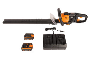16451852 Аккумуляторный кусторез 40В 2х2.0 А*ч, двойное ЗУ WG284E WORX