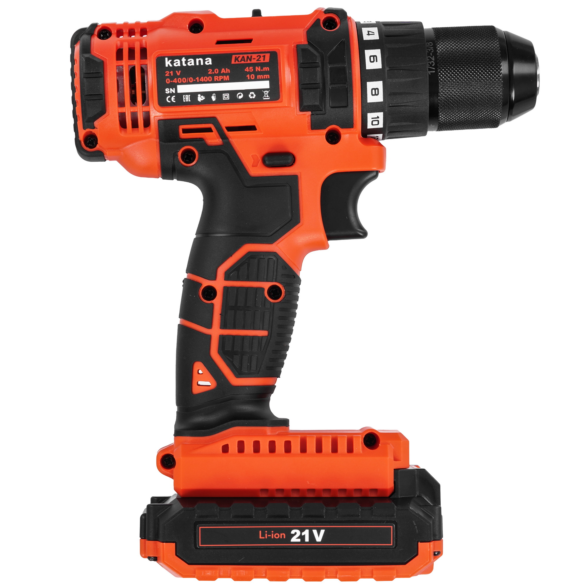 Дрель-шуруповерт KATANA KAN-21 9236353 STDN-0040001 - Вид №2