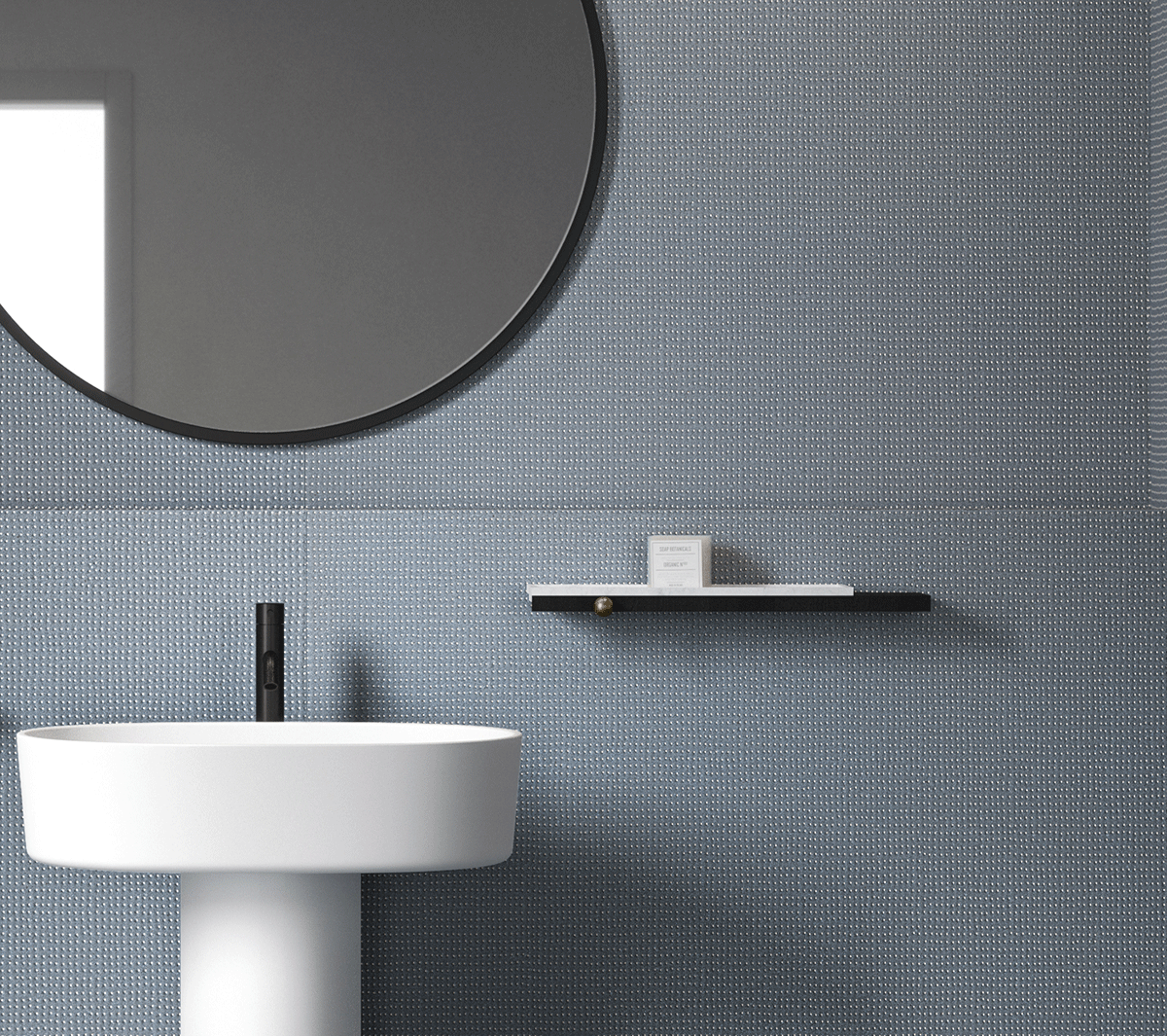 Ex.T Nouveau SH Полка с мраморной столешницей EXNOUSHNEOT/CAL - Вид №1