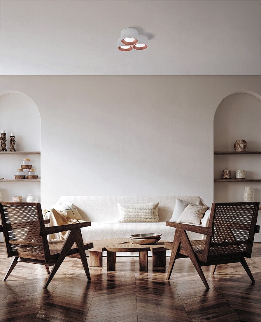 Гипсовый потолочный светильник Tecnico NESSO ARCH-00091865 - Вид №9