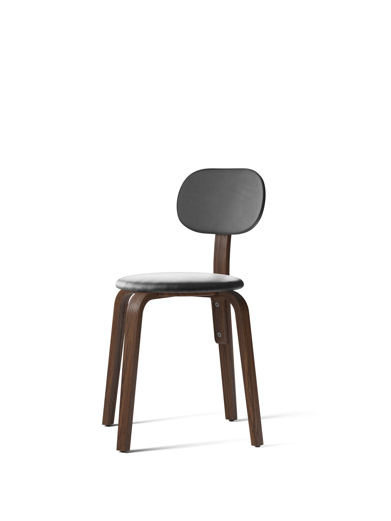 5709262043170 Afteroom Plus, Обеденный стул на деревянной основе, обитый LuceLight  - Вид №33