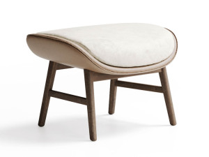 Кожаная подставка для ног