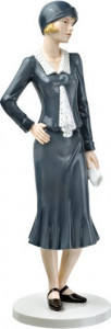 10635616 Goebel Скульптуpа "Фpейлейн Шаpлоттенбуpг" Фарфор