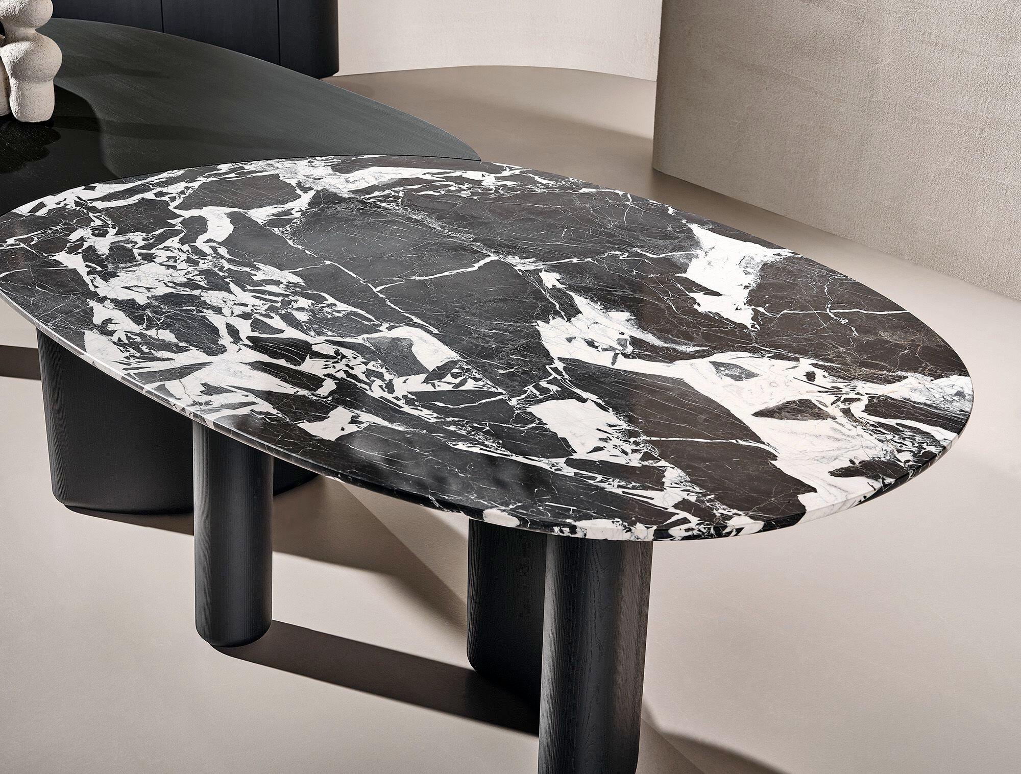 Деревянный и мраморный обеденный стол Naturedesign Главная ARCH-00089251 - Вид №1