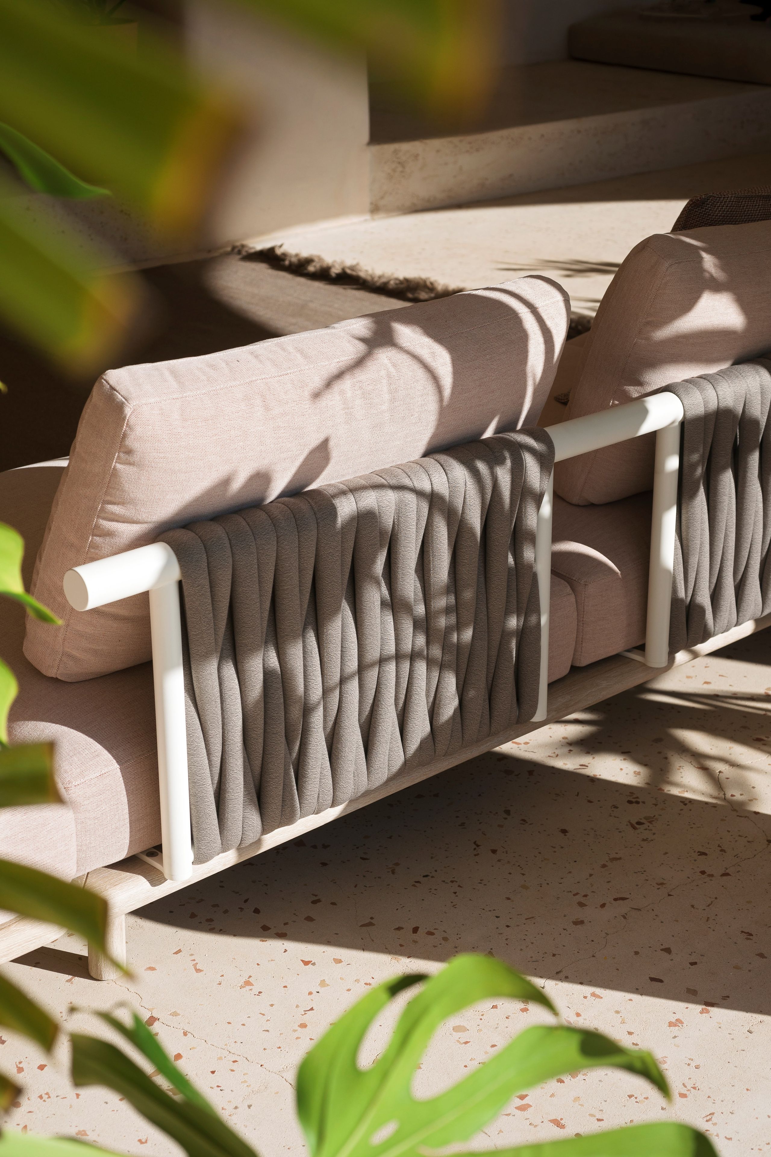 5-местный тканевый угловой садовый диван RODA ARCH-00105713 - Вид №1