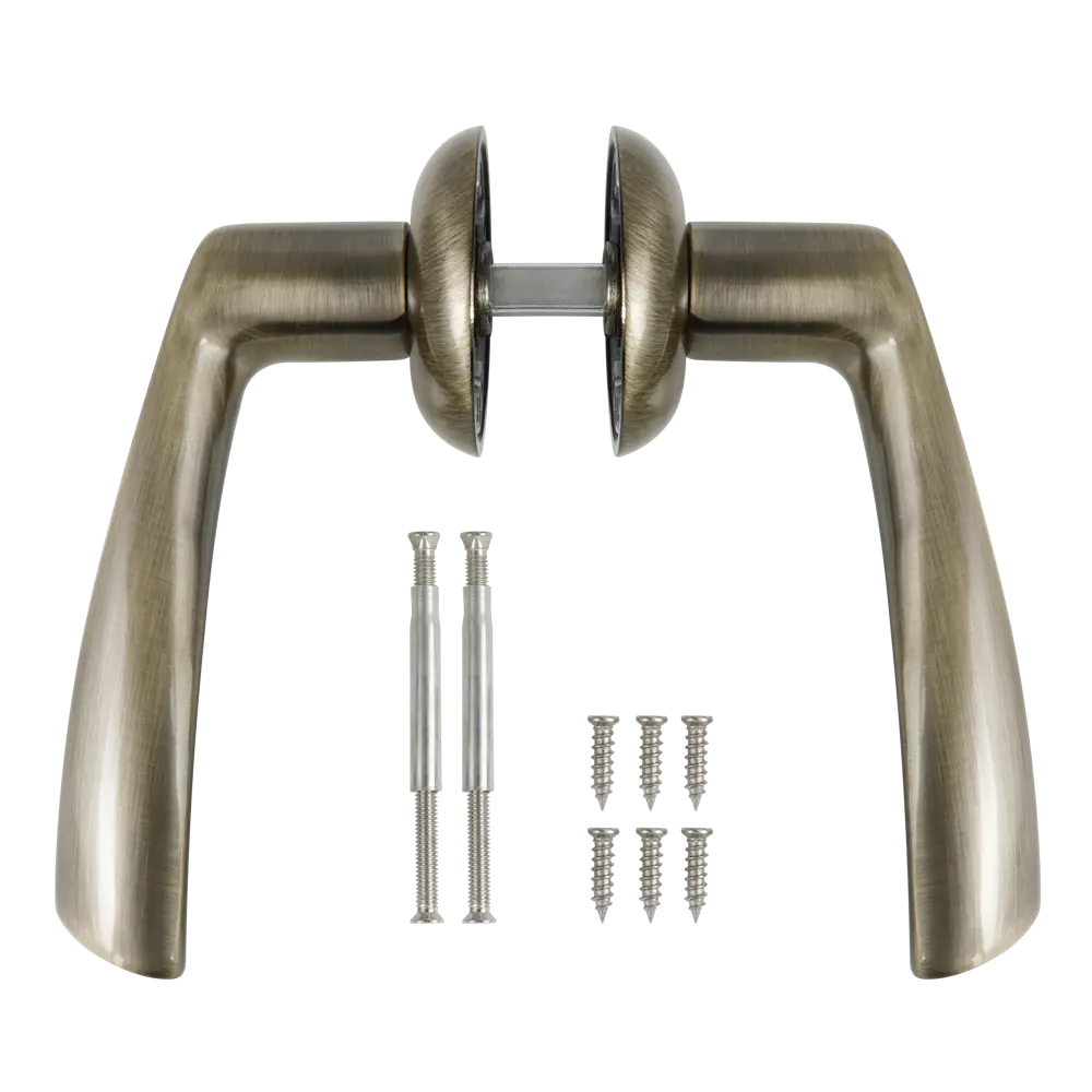 Дверная ручка EDSON EDS-14-Z01 бронзовая с эргономичным дизайном 82677948 STLM-0033858 - Вид №1