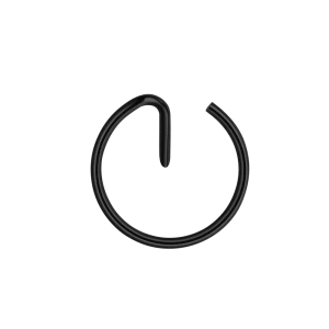 IDDIS Line - черное кольцо для полотенец в стиле минимализм 89379381