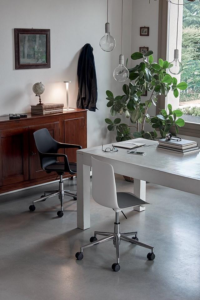 COLOS Вращающееся кресло из полипропилена с подлокотниками Vesper sun-id-1371023 - Вид №1