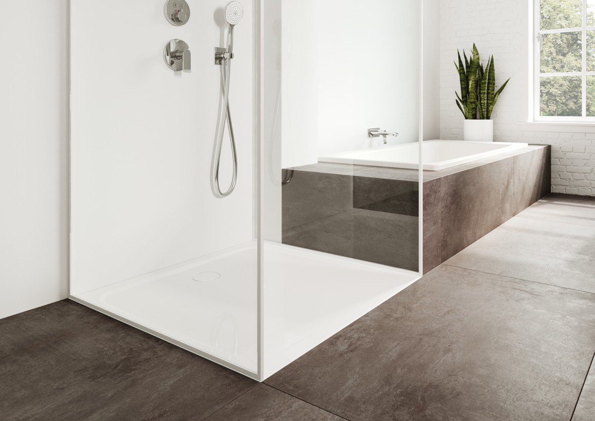 Душевой поддон KALDEWEI Сталь эмалированная 2266-1 258 альпийский белый матовый 2266-1258 - Вид №2