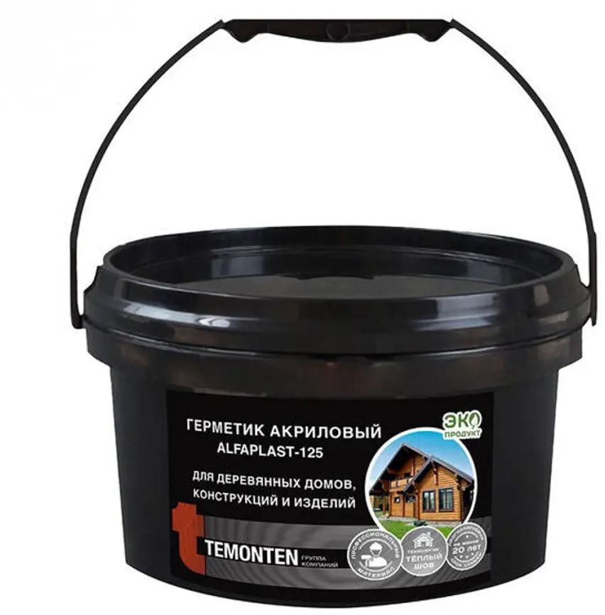 90389785 Герметик акриловый Alfaplast-125 70 бук 15 кг STLM-0210636