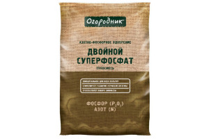 16534371 Сухое минеральное удобрение Суперфосфат двойной тукосмесь, 0.7 кг Of000080814 Огородник