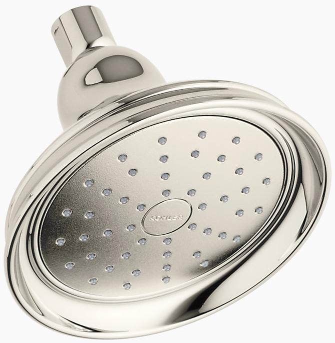 KOHLER Однофункциональная насадка для душа Bancroft 1,75 галлона в минуту с технологией впуска воздуха Katalyst K-14519-G-SN 